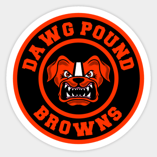 DAWG POUND Sticker